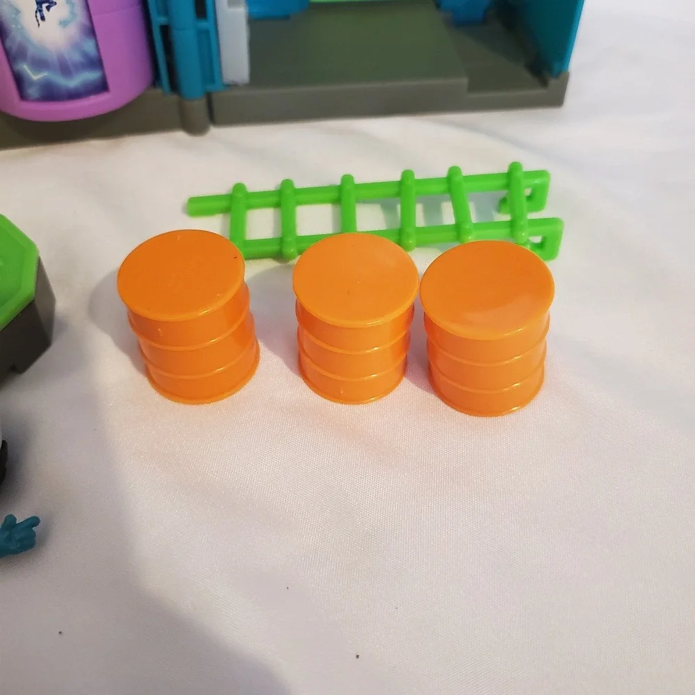 PJ Masks Night Time Micros Romeo's Lair Play Set Used Just Play‎ Toy Lot